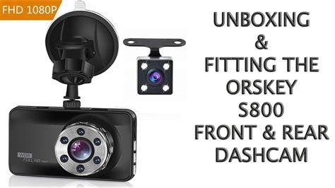 orskey dash cam instructions